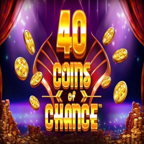 40 Coins of Chance online game logo by SYNOT Games on vulkan-vegascasino.eu