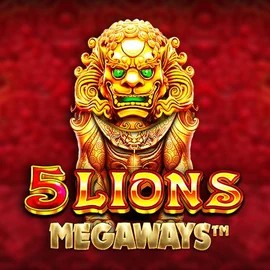 5 Lions Megaways by Pragmatic Play, showcased at vulkan-vegascasino.eu – game logo