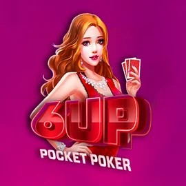 Try 6 Up Pocket Poker slot by FlipLuck on vulkan-vegascasino.eu – logo image