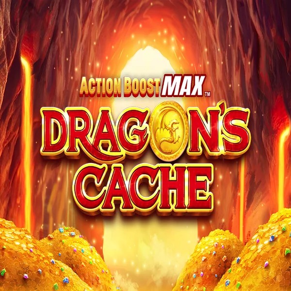 Try Action Boost Max Dragon's Cache slot by SpinPlay Games on vulkan-vegascasino.eu – logo image