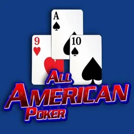Official Table Games logo: All American Poker by RTG (Reel Time Gaming) at Vulkan Vegas Casino
