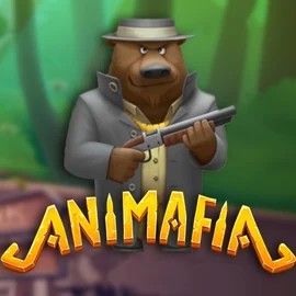 Animafia slot logo by Peter & Sons at Vulkan Vegas Casino