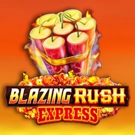 Official Slots logo: Blazing Rush Express by AreaVegas at Vulkan Vegas Casino