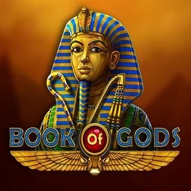 Official Slots logo: Book of Gods by BF Games at Vulkan Vegas Casino