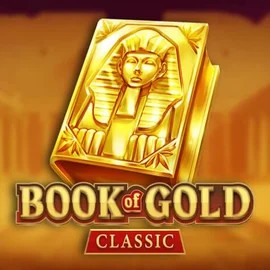 Book of Gold Classic slot logo by Playson at Vulkan Vegas Casino