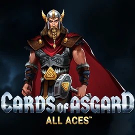 Cards of Asgard All Aces game by Switch Studios – logo hosted on Vulkan Vegas Casino