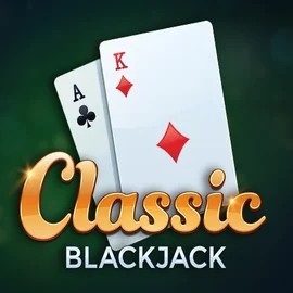 Classic Blackjack logo by Red Tiger Gaming Vulkan Vegas Casino