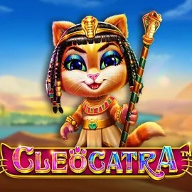 Cleocatra game by Pragmatic Play – logo hosted on Vulkan Vegas Casino