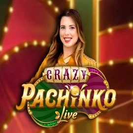 Crazy Pachinko logo by Evolution at Vulkan Vegas Casino