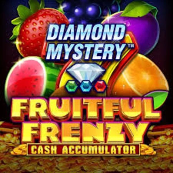 Diamond Mystery Fruitful Frenzy Cash Accumulator by Greentube, showcased at vulkan-vegascasino.eu – game logo