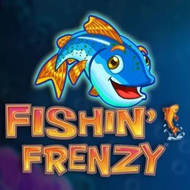 Fishin Frenzy game by Blueprint Gaming – logo hosted on Vulkan Vegas Casino