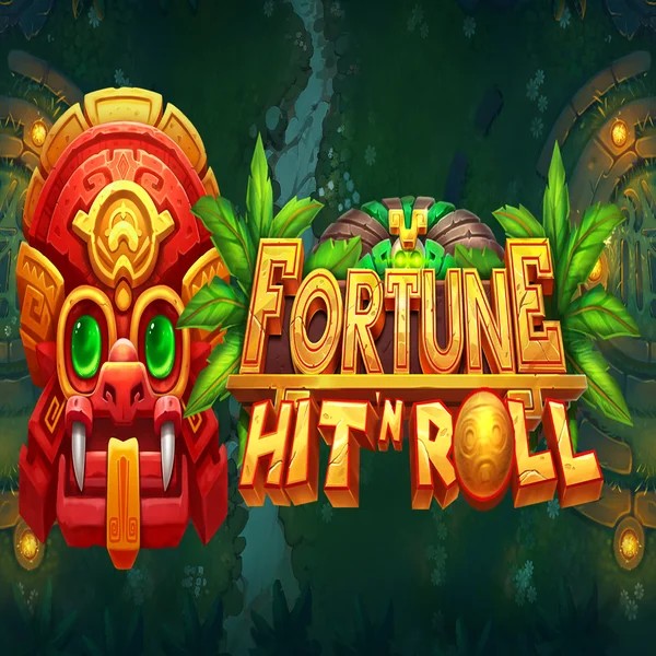 Fortune Hit'n Roll logo by Pragmatic Play at Vulkan Vegas Casino