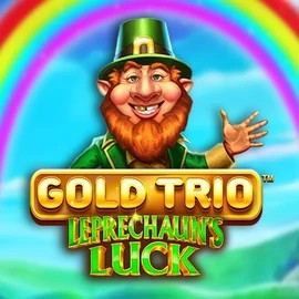 Gold Trio Leprechaun's Luck slot icon by Playtech, available at Vulkan Vegas Casino