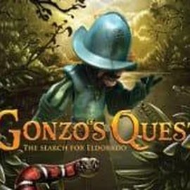 Gonzo&#039;s Quest by NetEnt, showcased at vulkan-vegascasino.eu – game logo
