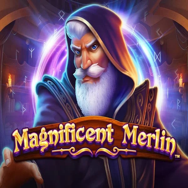 Magnificent Merlin logo by Greentube Vulkan Vegas Casino