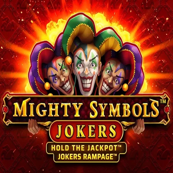 Mighty Symbols Joker slot logo by Wazdan at Vulkan Vegas Casino