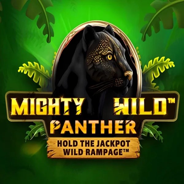 Mighty Wild Panther slot logo by Wazdan at Vulkan Vegas Casino