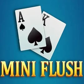 Official Poker logo: Mini Flush by TaDa Gaming at Vulkan Vegas Casino