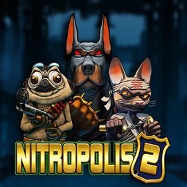 Nitropolis 2 casino game by ELK Studios – featured logo at Vulkan Vegas Casino