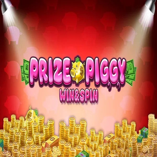Prize Piggy Win &amp; Spin logo by Inspired Gaming Vulkan Vegas Casino