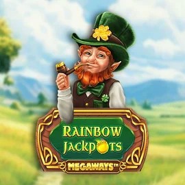 Rainbow Jackpots Megaways slot visual from Red Tiger Gaming available on vulkan-vegascasino.eu