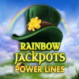 Jackpots logo of Rainbow Jackpots Power Lines from Red Tiger Gaming at Vulkan Vegas Casino