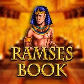 Ramses Book slot logo by Gamomat at Vulkan Vegas Casino