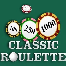 Roulette logo by OneTouch Games at Vulkan Vegas Casino