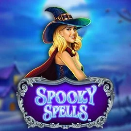 Spooky Spells logo by Novomatic at Vulkan Vegas Casino