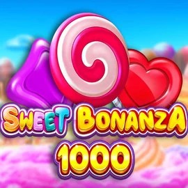 Sweet Bonanza 1000 by Pragmatic Play, showcased at vulkan-vegascasino.eu – game logo