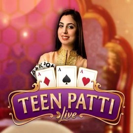 Teen Patti slot icon by Evoplay, available at Vulkan Vegas Casino