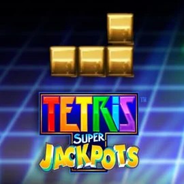 Jackpots logo of Tetris Super Jackpots from WMS at Vulkan Vegas Casino