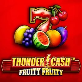 Official Slots logo: Thunder Cash Fruity Fruity by Novomatic at Vulkan Vegas Casino