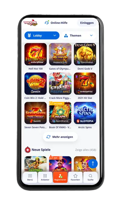 Vulkan Vegas app